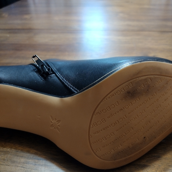 Black sexy ankle boots s1 11 - Picture 5 of 8